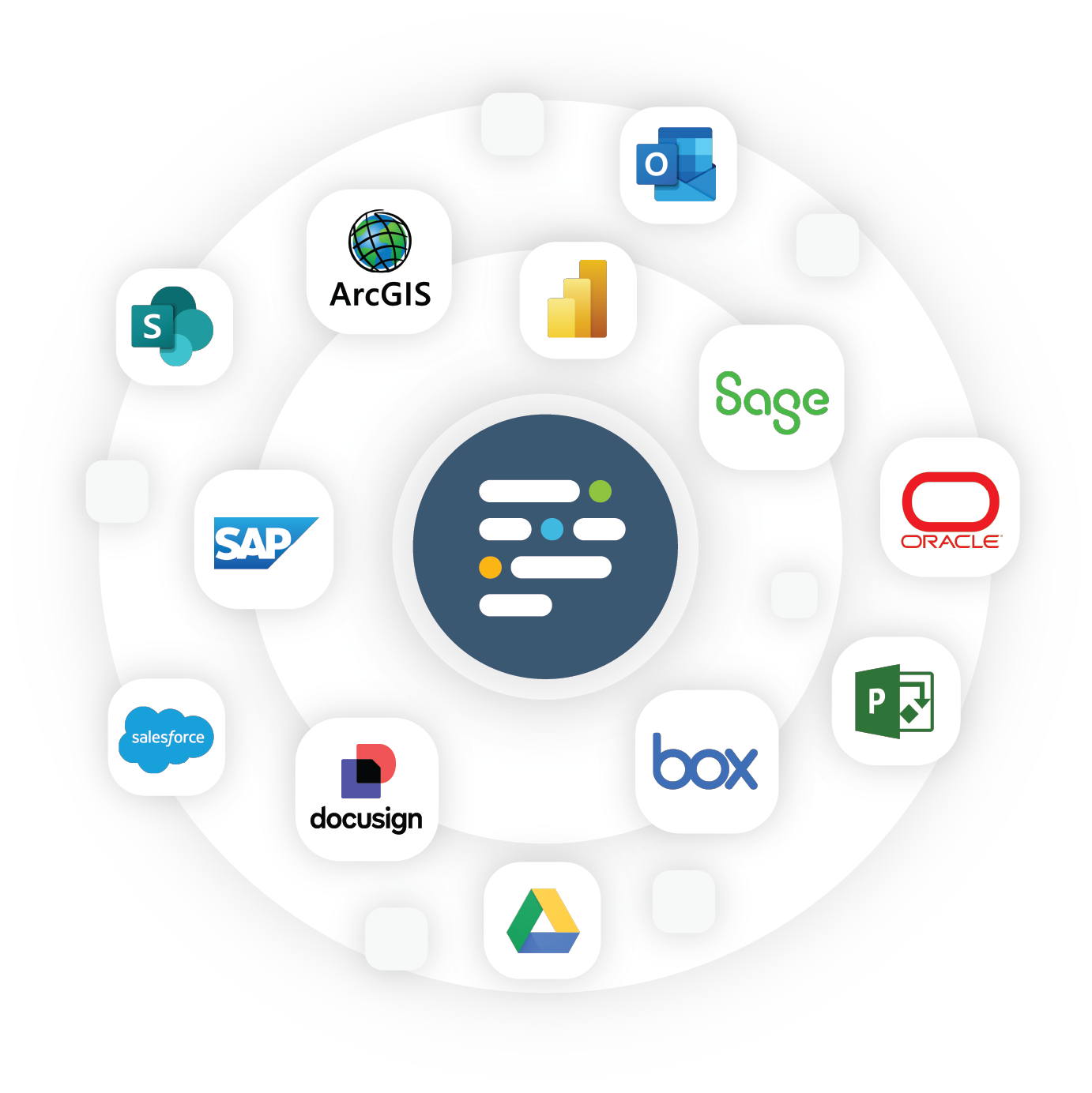 ProjectTeam.com can integrate with your other business-critical applications