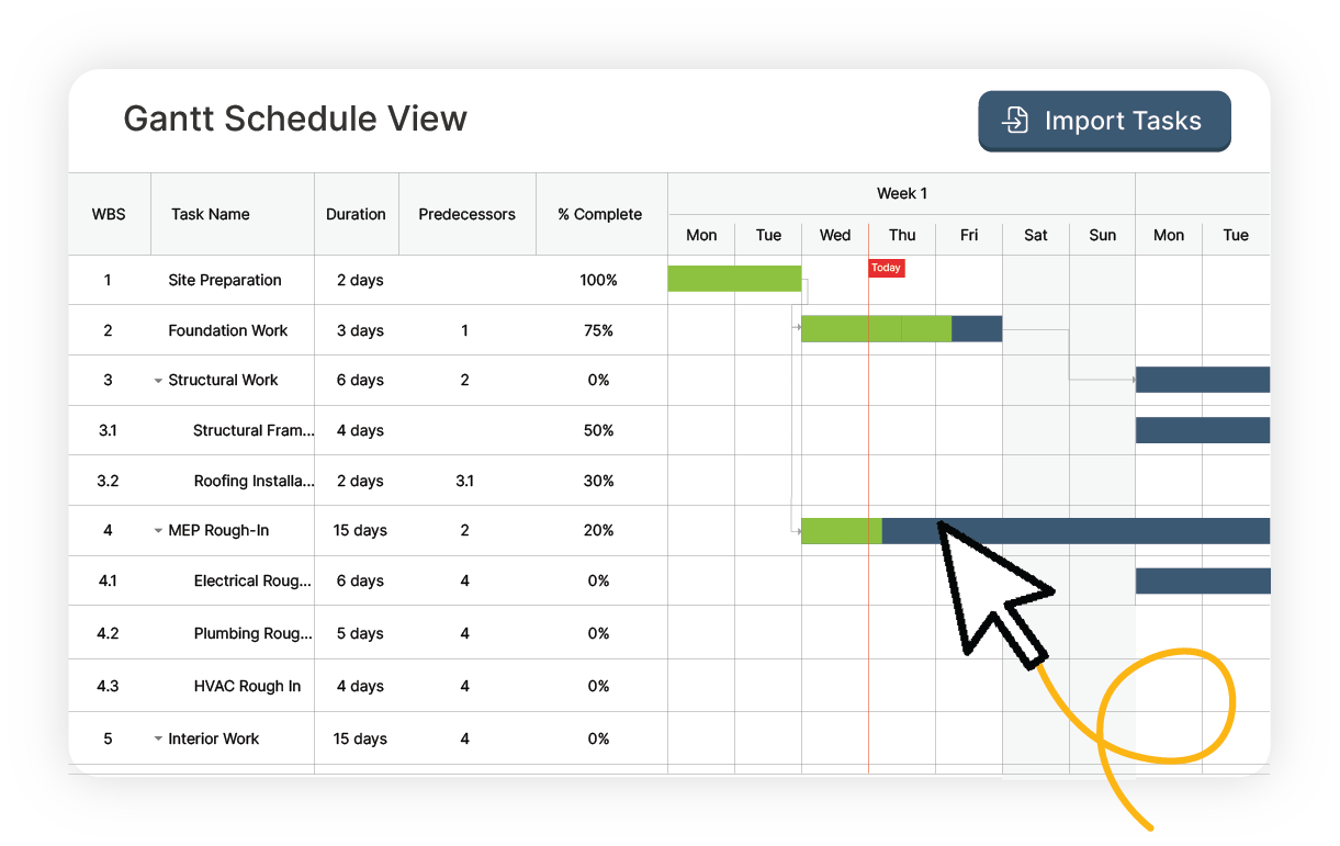 Use Interactive Gantt chart tools in ProjectTeam.com Use Interactive Gantt chart tools in ProjectTeam.com